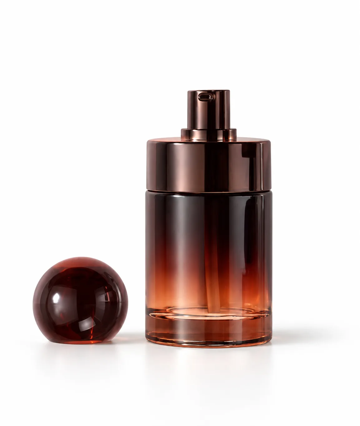 Cylindrical Skincare container · Individual items