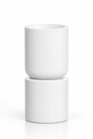 Cylindrical Skincare container