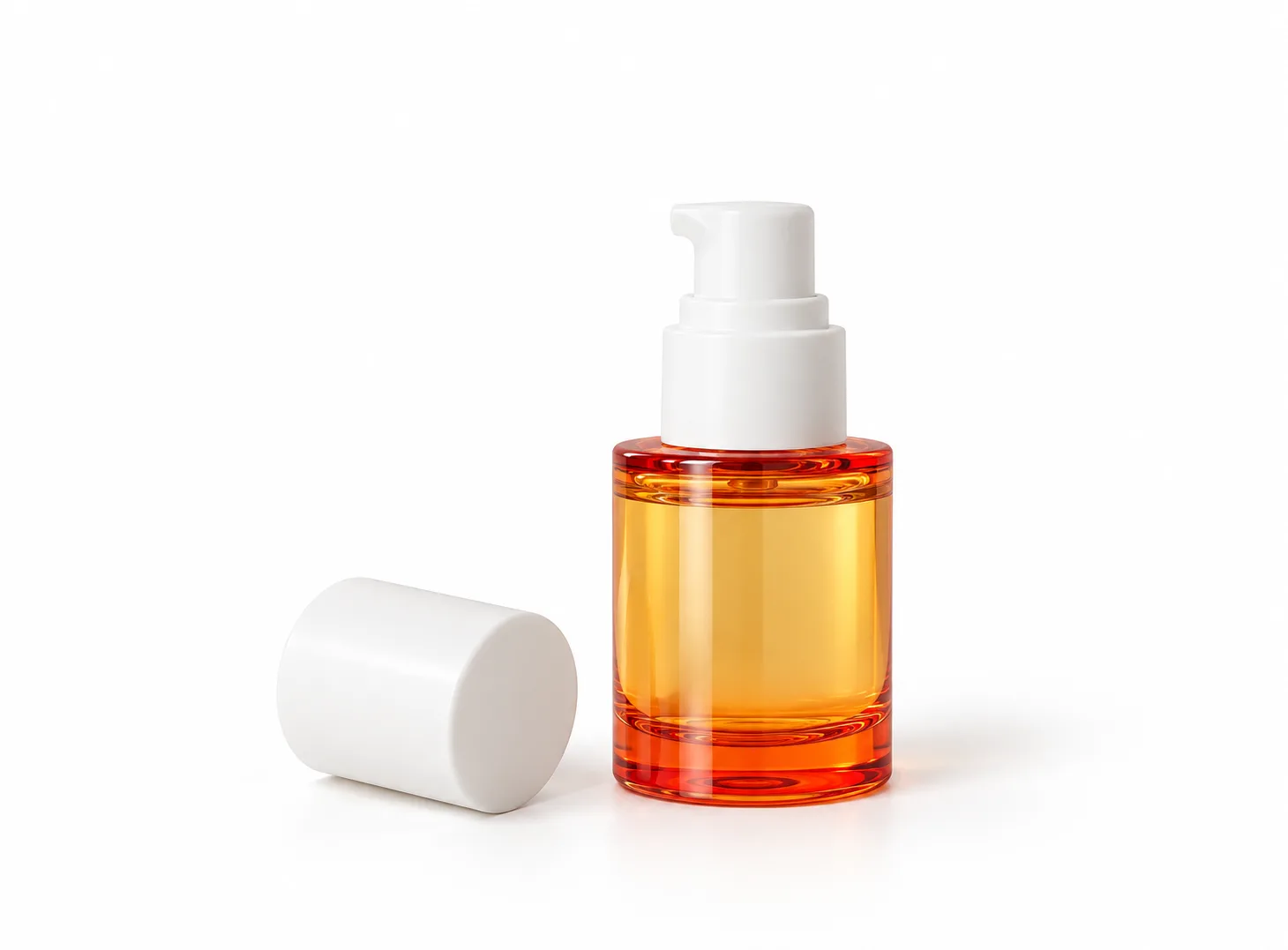Cylindrical Skincare container · Individual items