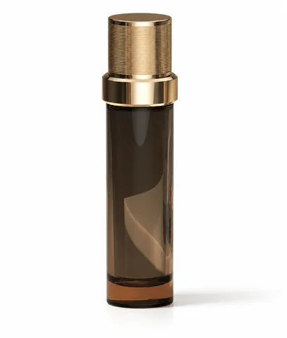 Cylindrical Skincare container