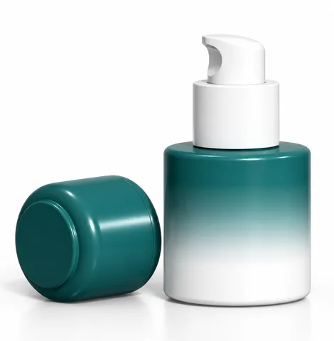 Cylindrical Skincare container