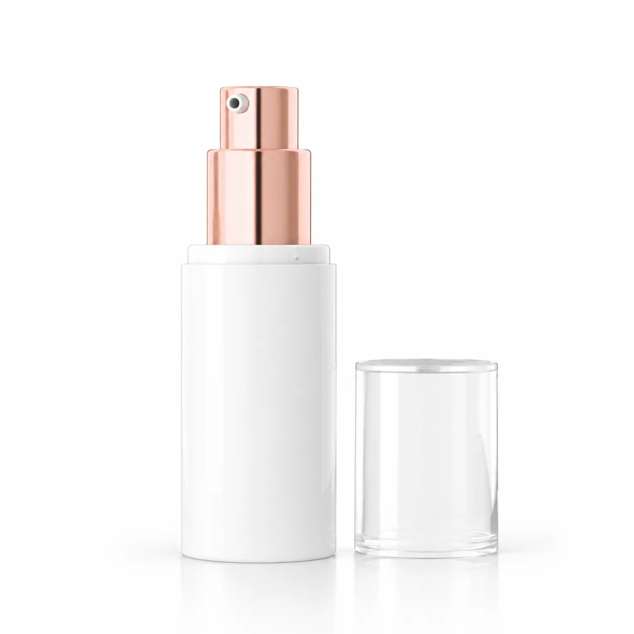 Cylindrical Skincare container · Individual items