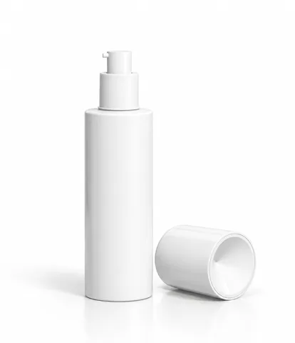 Cylindrical Skincare container