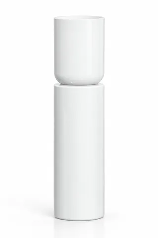 Cylindrical Skincare container